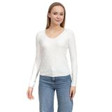 Emporio Armani Bisiklet Yaka T-Shirt, S, 974828, Beyaz, Kadın