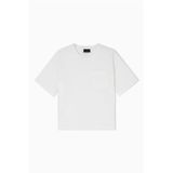Emporio Armani Bisiklet Yaka T-Shirt, S, EW003867AF10003, Beyaz, Kadın