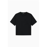 Emporio Armani Bisiklet Yaka T-Shirt Siyah, M, EW003867AF10003, BLACK, Kadın
