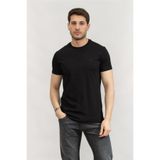 Emporio Armani Bisiklet Yaka T-Shirt , XS, 8N1TQ61JRGZ, Siyah, Erkek