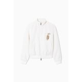 Emporio Armani Bomber Mont, 44, EW003913AF20487, Beyaz, Kadın