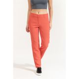 Emporio Armani Chino Pantolon, 42, 2NP08T2M011, Turuncu, Kadın