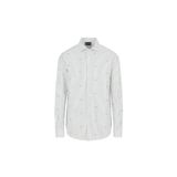 Emporio Armani Çizgili Pamuklu Regular Fit Gömlek Erkek GÖMLEK 3D1C86 1K3LZ F1H2