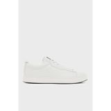 Emporio Armani Deri Logolu Sneaker Ayakkabı Erkek AYAKKABI EM005292 AF24320 U0003