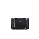 Emporio Armani Deri Omuz Çantası, Standart, EW000540 AF12103 MC056, SİYAH, Kadın