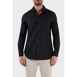 Emporio Armani Desenli % 100 Pamuk Regular Fit Uzun Kol Gömlek Erkek Gömlek 3R1C86 1K0DZ F9A8 - Lacivert
