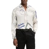 Emporio Armani Desenli Relaxed Fit Klasik Yaka Uzun Kollu Gömlek Erkek GÖMLEK EM005762 AF13285 FZ033