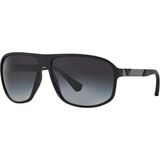 Emporio Armani Ea 4029 50638G64 Erkek Güneş Gözlüğü Siyah Kare Çerçeve ile Şık Tasarım