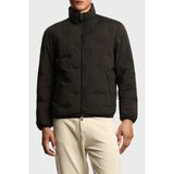 Emporio Armani EM003045 AF18232 U8120 Haki Logolu Regular Fit Dik Yaka Erkek Mont