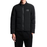 Emporio Armani EM003278 AF18499 UC001 Siyah Kapitoneli Logolu Regular Fit Dik Yaka Erkek Mont