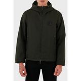 Emporio Armani EM003417 AF18264 U8120 - Haki Logolu Regular Fit Kapüşonlu Erkek Mont