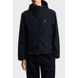 Emporio Armani EM003417 AF18264 UB118 Lacivert Logolu Regular Fit Kapüşonlu Erkek Mont