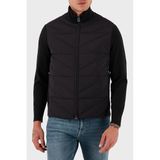 Emporio Armani EM003426 AF17823 UB118 - Lacivert Kapitoneli Regular Fit Dik Yaka Fermuarlı Erkek Mont