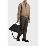 Emporio Armani EM003783 AF19870 F6139 - Bej Jakarlı Logo Baskılı Regular Fit Erkek Mont