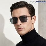 Emporio Armani Emporıo Armanı Erkek Metal Güneş Gözlüğü EA2165D 300187 - Siyah
