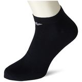 Emporio Armani Erkek 3'lü Paket In-Shoe Çorapları, koyu mavi, S-M