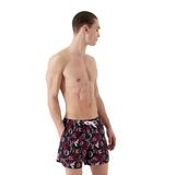 Emporio Armani Erkek All Over logolu boxer yüzme şortu, Deniz mavisi, 46