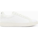 Emporio Armani Erkek Bağlamalı Orta Kalın Taban Deri Beyaz Sneaker EM003843 AF20003-M0107