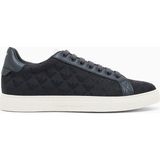 Emporio Armani Erkek Bağlamalı Orta Kalın Taban Deri Lacivert Sneaker EM003843 AF20003-MB007
