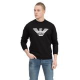 Emporio Armani Erkek Bisiklet Yaka Sweatshirt, Siyah, S Beden