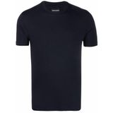 Emporio Armani Erkek Bisiklet Yaka T-Shirt, Mavi, L Beden