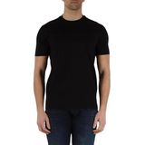 Emporio Armani Erkek Bisiklet Yaka T-Shirt, Siyah, L Beden