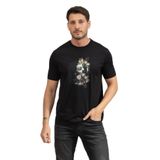 Emporio Armani Erkek Bisiklet Yaka T-Shirt, Siyah, M Beden
