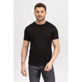 Emporıo Armanı Erkek Bisiklet Yaka T-Shirt,Siyah Xl,8059516407805