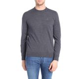 Emporio Armani Erkek Bisiklet Yaka Uzun Kollu Triko Sweatshirt, Gri, 3XL