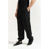 Emporio Armani Erkek Cargo Pantolon, Siyah, 50 Beden