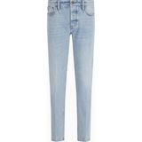 Emporio Armani Erkek Denim Kumaş Slim Fit Düşük Bel Pamuk Kumaş Açık Mavi Jeans EM000668 AF13442-MB003 - 40 / 34