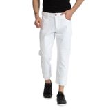 Emporio Armani Erkek Denim Pantolon, Dar Kesim, Yüksek Bel, Gri, 40/32
