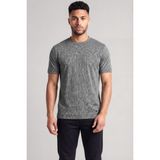 Emporio Armani Erkek Desenli Bisiklet Yaka Kısa Kol Gri T-Shirt EM005270 AF24857-FB484 - XL