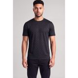 Emporio Armani Erkek Desenli Bisiklet Yaka Kısa Kol Siyah T-Shirt EM005270 AF24857-FB485 - 2XL