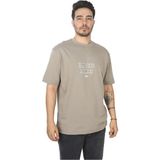Emporio Armani Erkek Dokuma Bisiklet Yaka Kısa Kollu Günlük Bej T-Shirt 6D1TQ9 1JWZZ-01P6 - 2XL