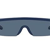 Emporio Armani Erkek Ea4204u Evrensel Fit Dikdörtgen Güneş Gözlüğü, Mat Bluette/Koyu Mavi