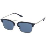 EMPORIO ARMANI(エンポリオアルマーニ) Erkek Ea4228 Aviator Güneş Gözlüğü, Mavi, 55 mm