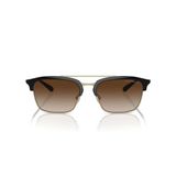 EMPORIO ARMANI(エンポリオアルマーニ) Erkek Ea4228 Aviator Güneş Gözlüğü, Siyah, 55 mm
