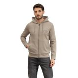 Emporıo Armanı Erkek Fermuarlı Sweatshirt,Gri M