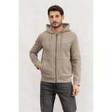 Emporıo Armanı Erkek Fermuarlı Sweatshirt,Gri S