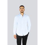Emporio Armani Erkek Gömlek Yaka Düz Düğme Kapama Uzun Kol Beyaz1 Gömlek EM000195 TE16906-F9025 - 44