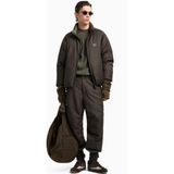 Emporio Armani Erkek Jakarlı Logo Baskılı Uzun Kol Bisiklet Yaka Haki Kazak EM001989 AF14199-F8047 - XL
