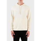 Emporio Armani Erkek Kapüşonlu Regular Fit Sweatshirt, Ekru, XL