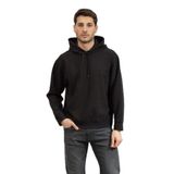 Emporio Armani Erkek Kapüşonlu Regular Fit Sweatshirt, Siyah, XL