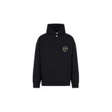 Emporio Armani Erkek Kapüşonlu Uzun Kollu Sweatshirt, Logolu, Siyah, L Beden