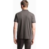 Emporio Armani Erkek Kartal Logolu Normal Kalıp Pike Pamuklu Kısa Kollu Gri Polo Yaka T-Shirt EM003171 AF13742-U8143 - 2XL