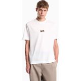 Emporio Armani Erkek Kısa Kol Bisiklet Yaka Regular Fit Beyaz T-Shirt EM007040 AF10017-U0003 - 3XL
