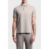 Emporio Armani Erkek Kısa Kol Pamuklu Regular Fit Gri Polo Yaka T-Shirt EM004912 AF10762-F6219 - 3XL