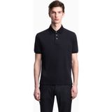 Emporio Armani Erkek Kısa Kol Pamuklu Regular Fit Siyah1 Polo Yaka T-Shirt EM004912 AF10762-FB469