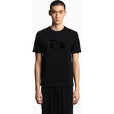 Emporio Armani Erkek Kısa Kol Slim Fit Kısa Boy Dokuma Kumaş Siyah T-Shirt EM004760 AF14795-FC014